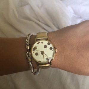 Kate Spade Gold Leather Watch